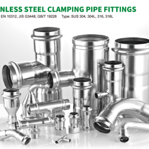 STAINLESS STEEL CLAMPING PIPE FITTINGS